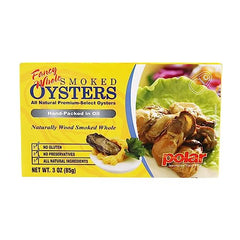 MW Polar Fancy oysters arranged on a charcuterie board for serve-ready style.
