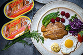 MW Polar herring can side view, ready-to-eat protein with omega-3.