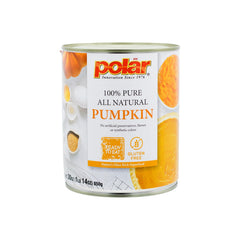 MW Polar All Natural Pumpkin front view can, ideal for baking and meal prep.