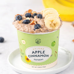 Mylk Labs Real apples and cinnamon deliver natural flavor in every cup.