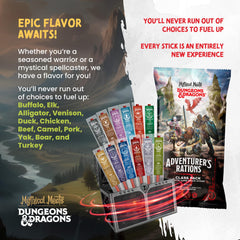 Mythical Meats camel jerky complements backpacking meals and road trips.