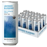 NA Beverage Social Tonic lavender blueberry can for relaxing, social sipping.