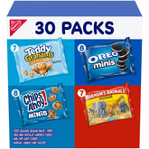 NABISCO OREO Mini cookies in a 30-pack for on-the-go snacking.