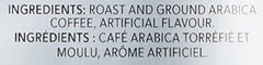 Cup of Nabob Swiss Hazelnut coffee with crema and inviting aroma.