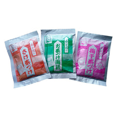 Nagatanien Ochazuke Nori display with sachets, easy snack option.