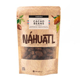 Nahuatl caramelized cacao beans pack, antioxidant-rich snack for on-the-go moments.