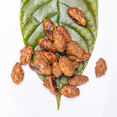 Nahuatl caramelized cacao beans as yogurt topping, adds texture and cacao aroma.