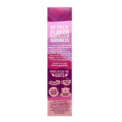 Golden baked Nairn's biscuit with fruit visible, ideal for on-the-go breakfasts.