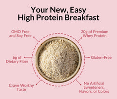 Naked Oats shake bottle ready to mix for a convenient protein boost.