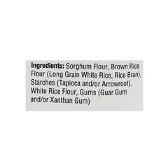 Namaste Foods brown rice base shown as the gluten-free ingredient.