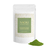 Naoki Matcha 100g packaging highlighting value for daily ceremonial use.
