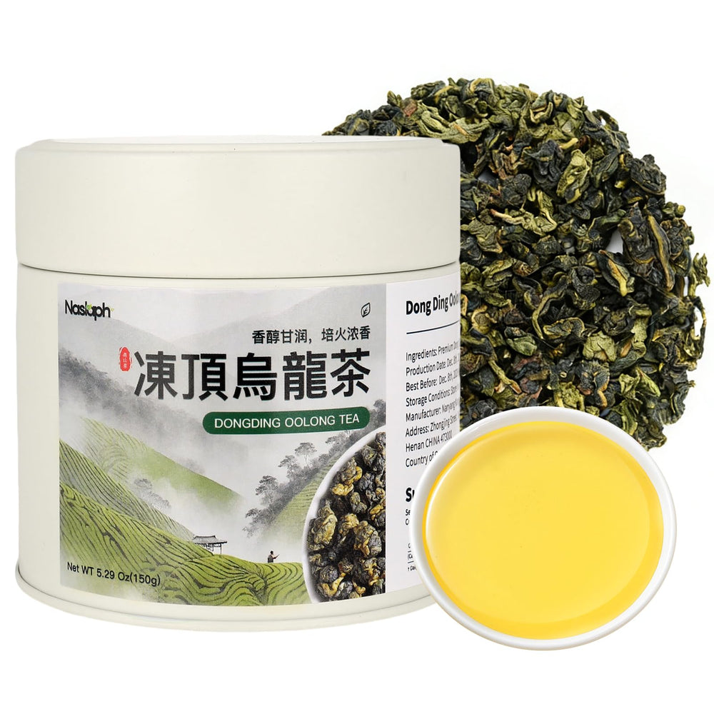 NASLAPH Milk Oolong leaves close-up with natural milk aroma.