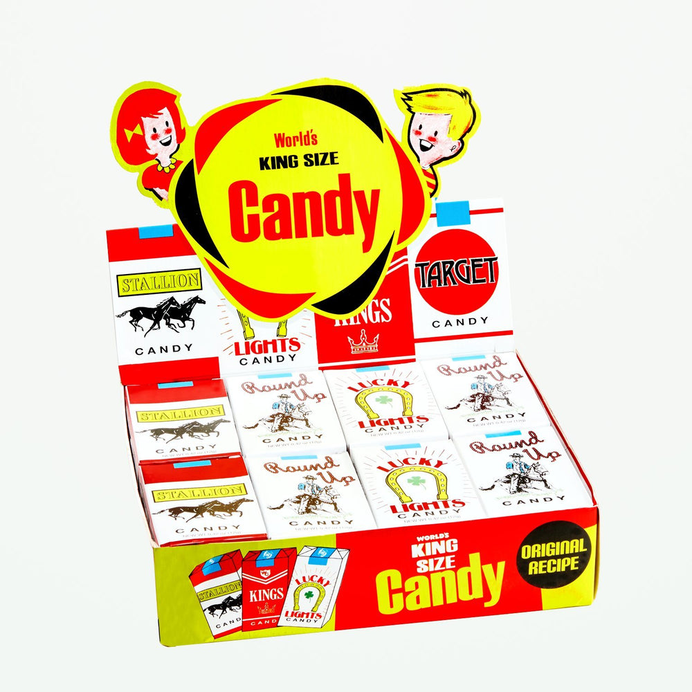 Nassau Candy World's King Size Cigarettes candy piece for quick, shareable treats.