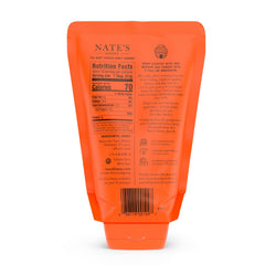 Nate's Honey cap-down dispensing enables quick, precise pours.