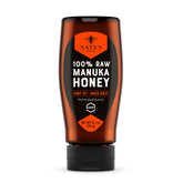 Nate's Honey Manuka bottle pour for mess-free serving