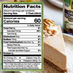 Native Forest unsweetened coconut cream can label highlighting organic and non GMO