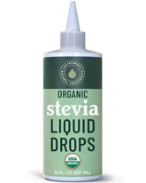 NatriSweet Organic Stevia Liquid Drops bottle for zero-calorie, everyday beverages.