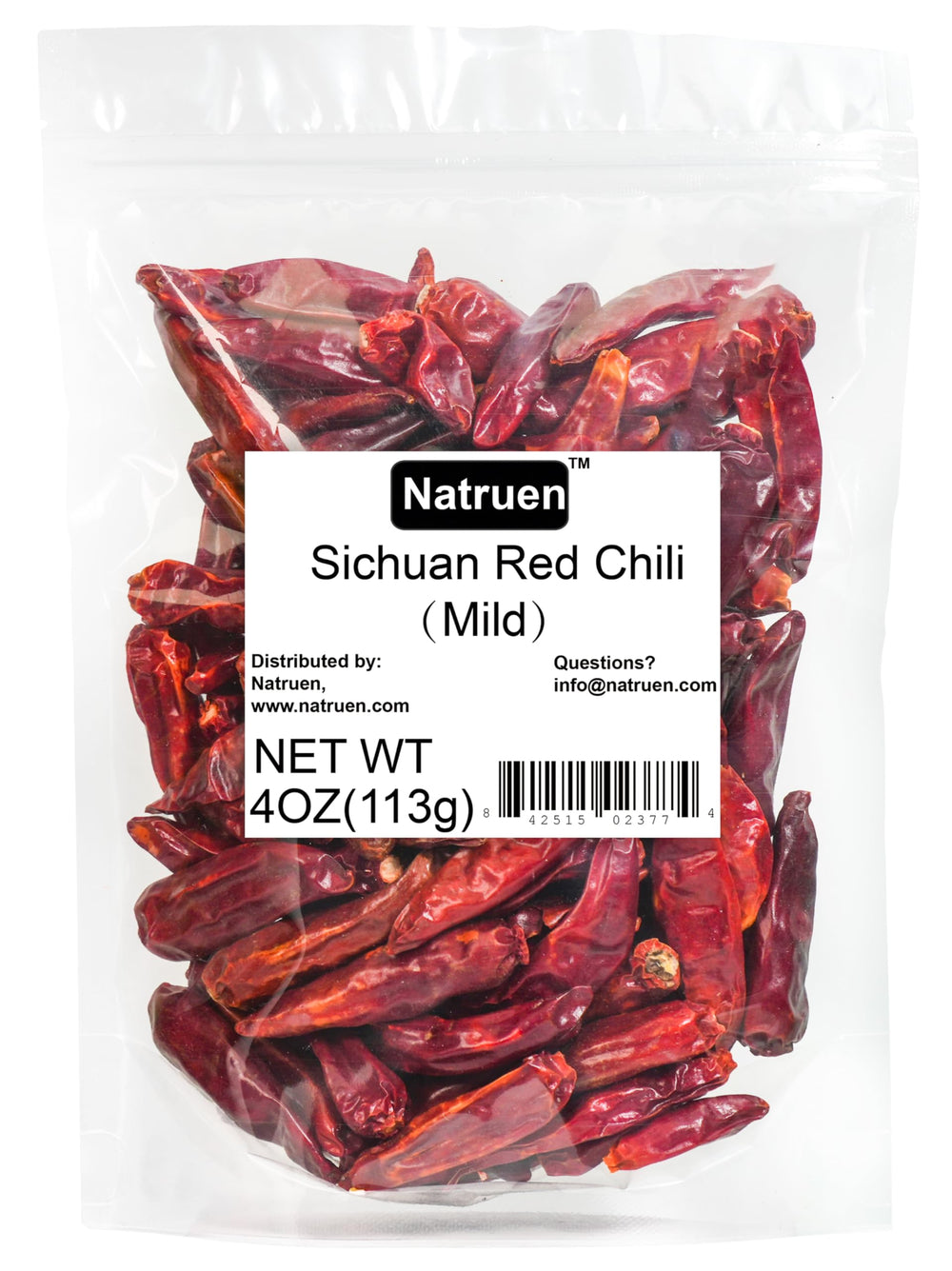 Natruen facing Heaven chili pods 4oz for authentic Sichuan flavor in stir-fries