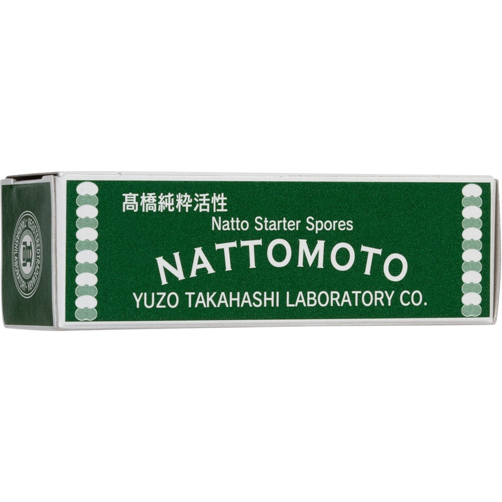 Nattomoto natto starter spores bottle for precise fermentation control.