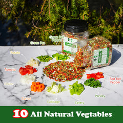 Natural Plus Green onions in the blend boost aroma and depth in everyday meals