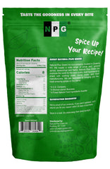 Natural Plus Green NPG Long Pepper packaging — resealable bag keeps pepper fresh.
