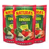 Natura's Salsa Ranchera pasta sauce pouch ready-to-use for quick dinners