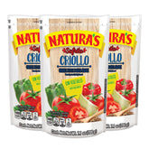 Natura's Sofrito Criollo pack-of-3 pouch, convenient ready-to-use sauce for quick meals