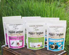 Nature Nate’s Popped Sorghum Organic Snack Pack in convenient pouches