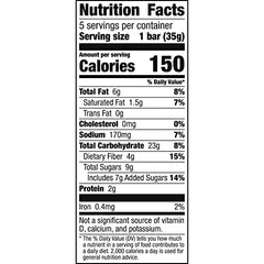 Nature Valley Blueberry Soft-Baked Muffin Bars unwrapped for on-the-go snacking