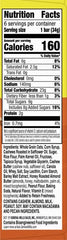 Nature Valley cashew-almond butter dip bar with creamy texture.