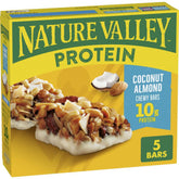 Nature Valley Protein Coconut Almond chewy bar pack for on-the-go energy and protein