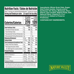 Nature Valley granola crunchy clusters add texture to morning yogurt or cereal