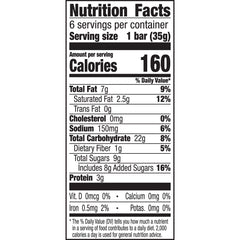 Nature Valley Roasted Mixed Nut bar packaging highlights pantry and lunch box convenience.