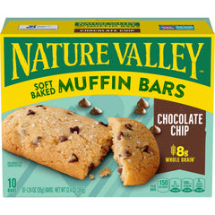Nature Valley Soft Baked Muffin Bars in hand for busy mornings.