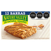 Nature Valley Soft Baked Oatmeal Squares Peanut Butter packaging for on-the-go snacking