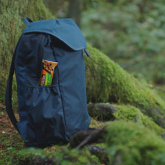 Chocolate-coated granola with sweet-salty balance in Nature Valley bars.
