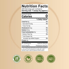 NatureBell Allulose scoop 4g, precise portion for recipes and beverages.