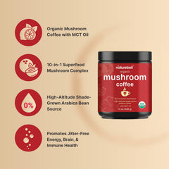 NatureBell coffee cup with crema and smooth flavor
