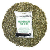 Naturegrail Motherwort Tea packaging shows caffeine-free herbal blend for relaxation