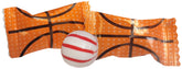 Naturejam basketball-themed peppermint with rose-gold wrapper for party decor