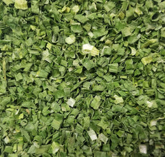 Naturejam freeze-dried chives sprinkled on a dish for instant flavor boost