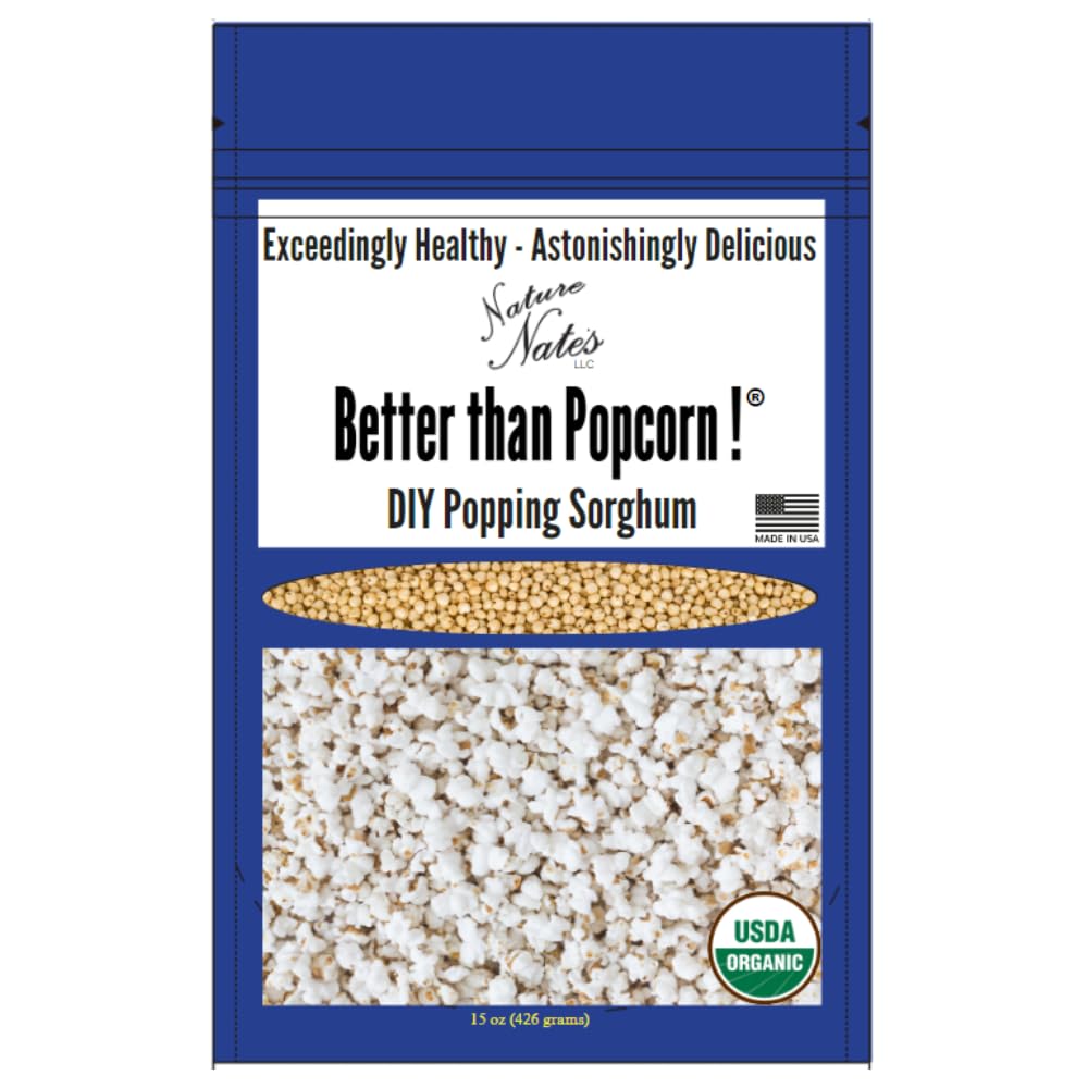 Nature Nate’s popping sorghum grains ready for at-home popping
