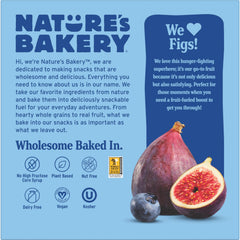 Nature's Bakery Fig Bar Minis Vegan option for plant-based snacking moments.