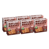 Nature's Bakery Hearty Bars Chocolate Chip soft-baked bar close-up for energy on the go