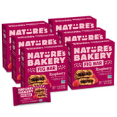 Nature's Bakery Raspberry Whole Wheat Fig Bars pack ready for on-the-go snacking