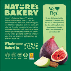 Nature's Bakery vegan plant-based snack bar offers dairy-free satisfaction