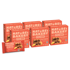 Nature's Bakery Whole Wheat Fig Bars Peach Apricot—soft, wholesome snack for busy days.
