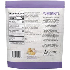 Nature's Eats Garlic Parm Cashews served in a bowl, perfect for gatherings and quick bites.