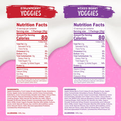 Nature's Garden Yoggies mixed berry bites with creamy yogurt coating and real fruit