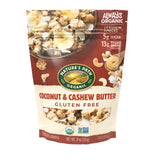 Nature's Path Coconut and Cashew Butter Granola pack of 8 pouches for convenient breakfasts.